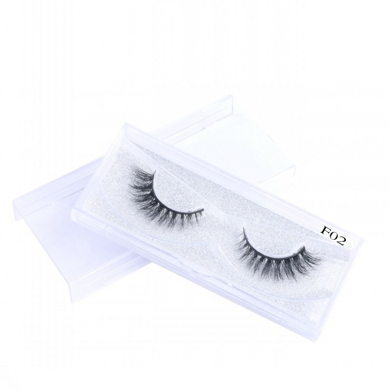 

2018 New Style 3D False Eyelashes Comfortable Soft Natural Long Thick 100% Handmade Mink Hair Eyelashes