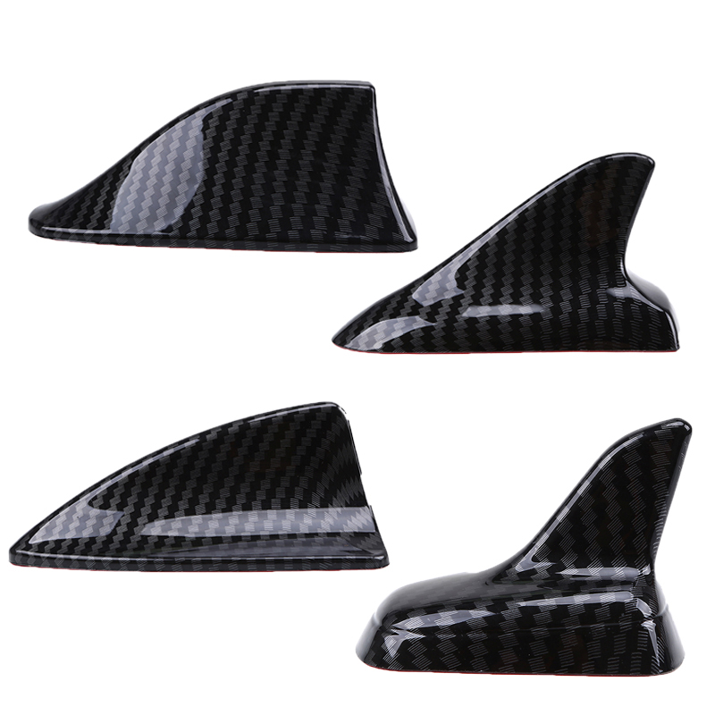 

Auto Car Universal Shark Fin Roof Decorative Decorate Antenna Aerials Imitation Carbon Fiber Car Stickers Exterior Parts