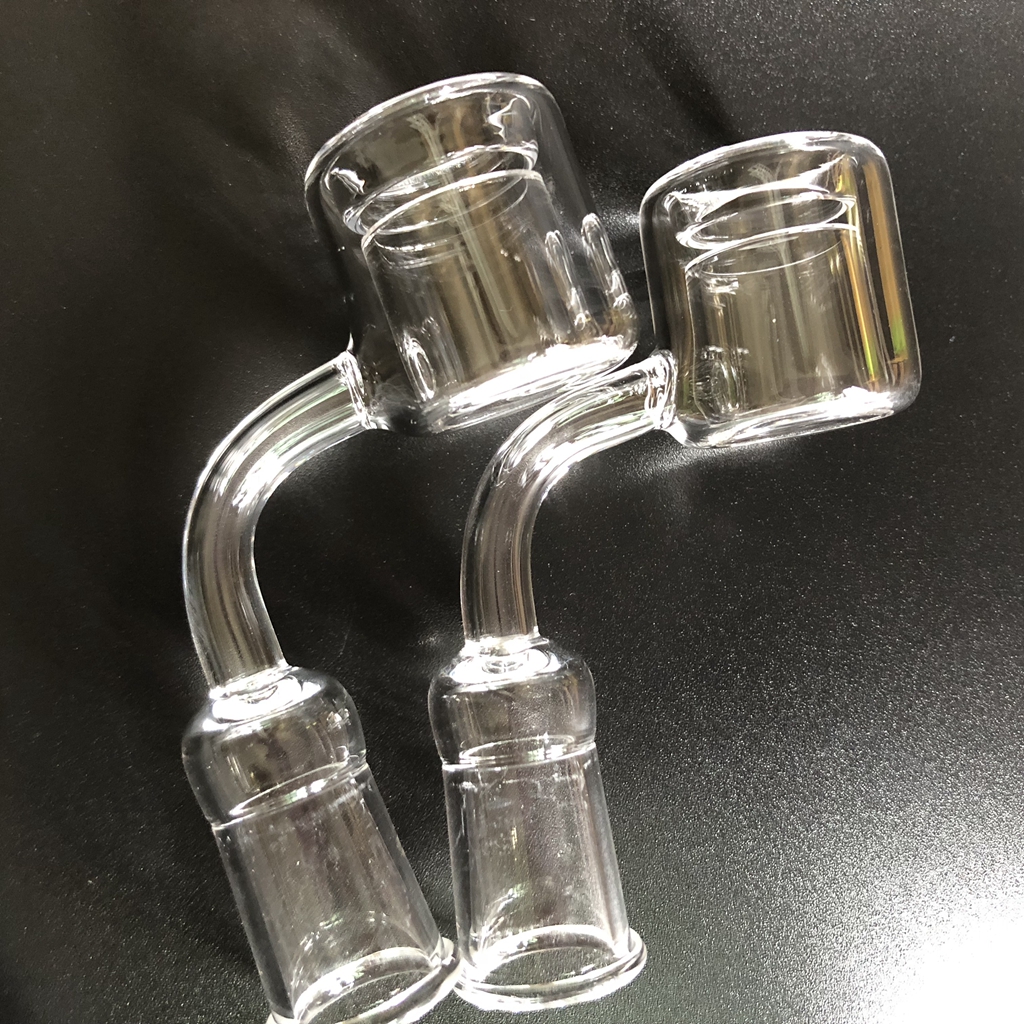 

New Design XXL Quartz Thermal Banger Nail With 28mm OD 10mm 14mm 18mm Male or Female Double Tube Quartz Thermal Banger