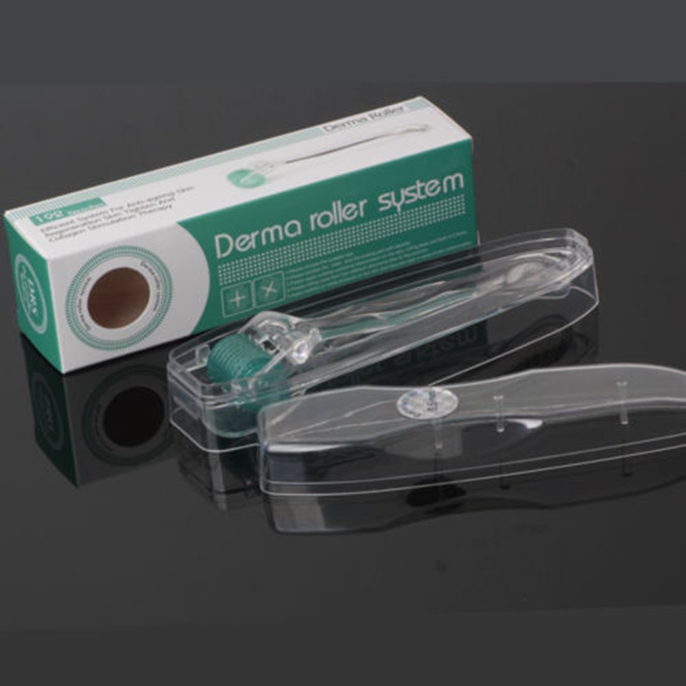 

High Quality 192 Titanium Alloy Needle Derma Roller DRS Derma Roller System Microneedle Roller for Acne Removal.