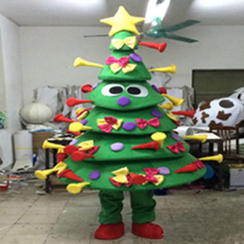 

Factory direct sale hot EVA Material Many gifts Christmas tree Mascot Costumes Crayon Cartoon Apparel Birthday, As pic