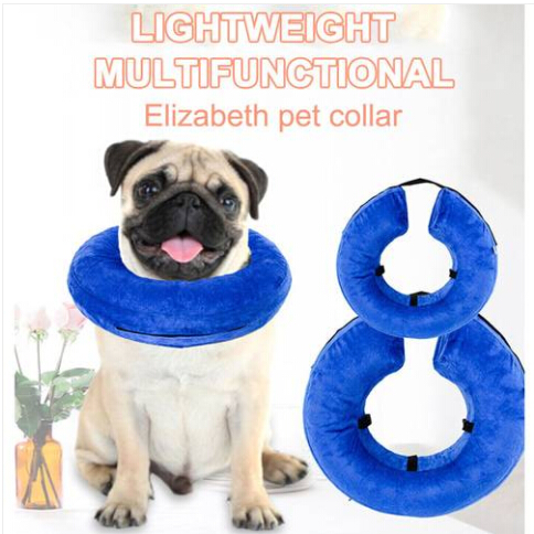 

2019 Free shipping Wholesales Inflatable Pet Collar Dog Cat Wound Healing Protection Anti Bite Safety Collar
