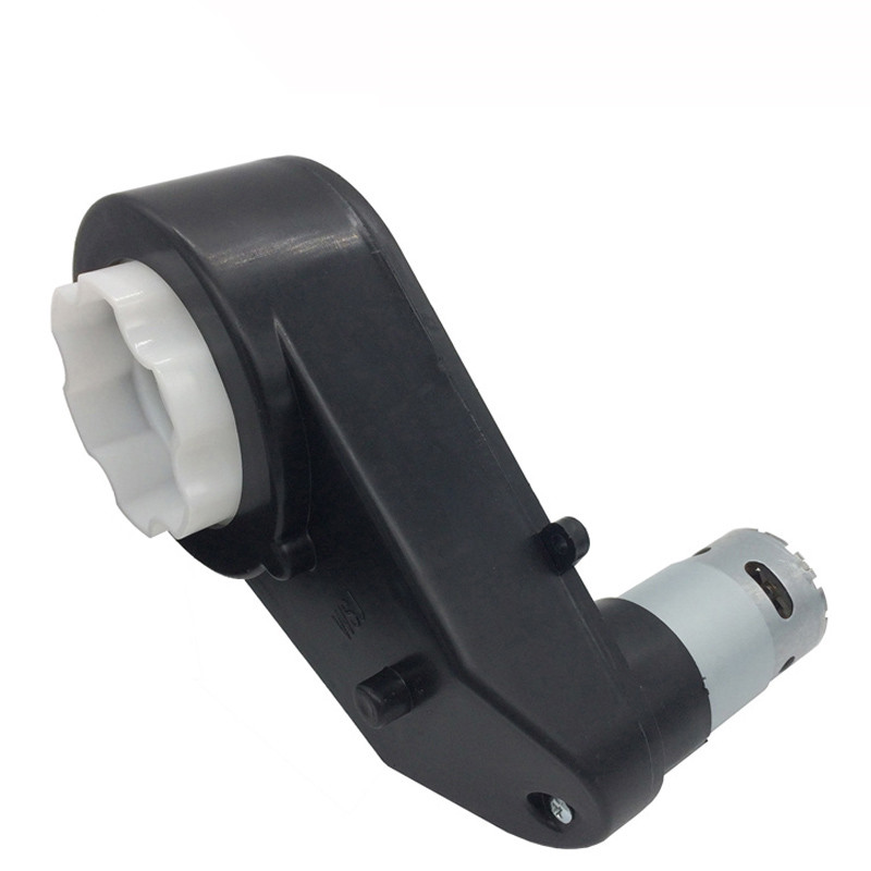 

Children electric car gearbox with high torque 12v dc motor,high power electric motor with gear box,High speed rs570 motor