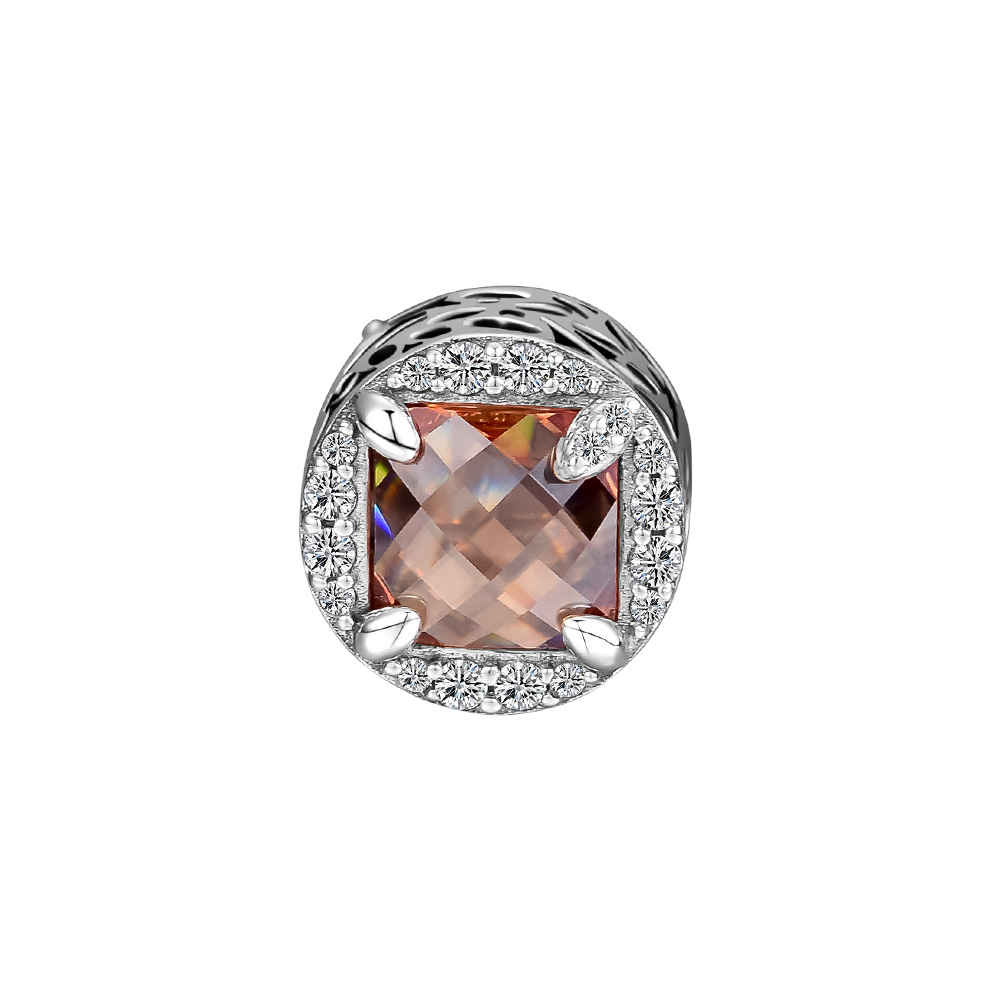 2018 Autumn 925 Sterling Silver Jewelry Radiant Grains of Energy Charm Beads Fits Bracelets Necklace For Women Jewelry Making-image-426461945