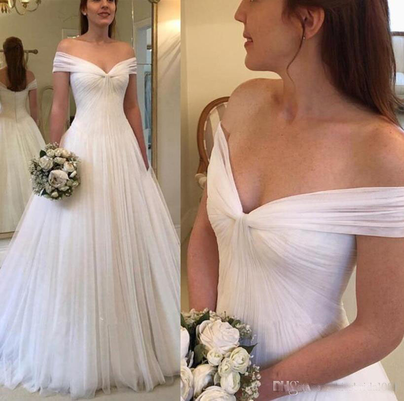 simple reception dresses