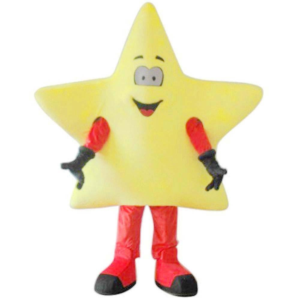 

2018 High quality hot Deluxe Luxury Star Mascot Costume EVA with Fan Playground Carnival, Yellow
