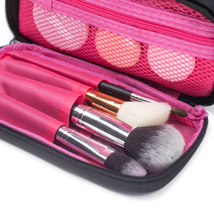 Women Cosmetic & Makeup Brush Bag Purse Small Makeup Bag Lady Storage