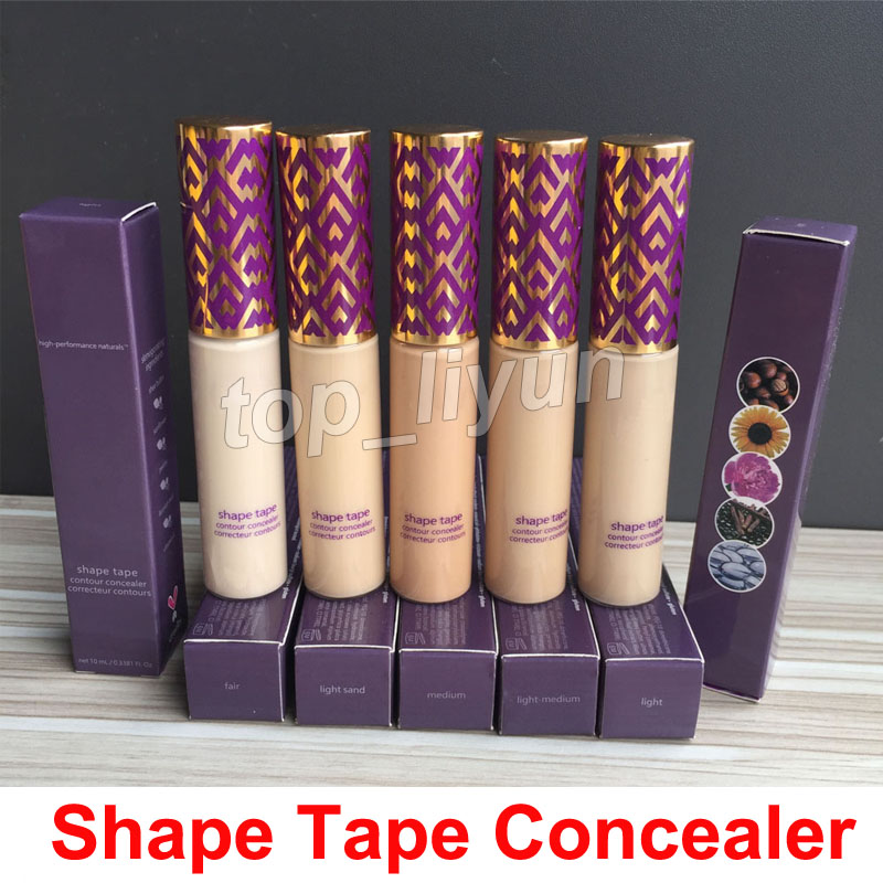 

Best Quality Shape Tape Concealer Contour 5 Colors Fair Light Light Medium Medium Light Sand 10ml concealer Face liquid foundation, Customize