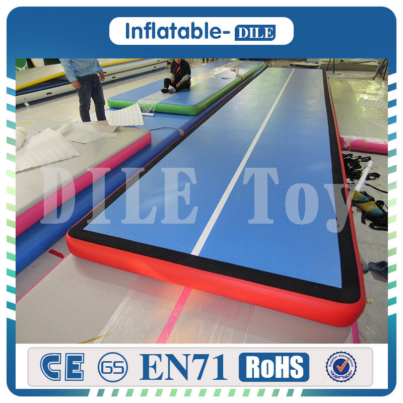 

Free Shipping 6x1x0.2m Gymnastics Inflatable Air Track Air Tumbling Mat Gym Air Mat For Sale