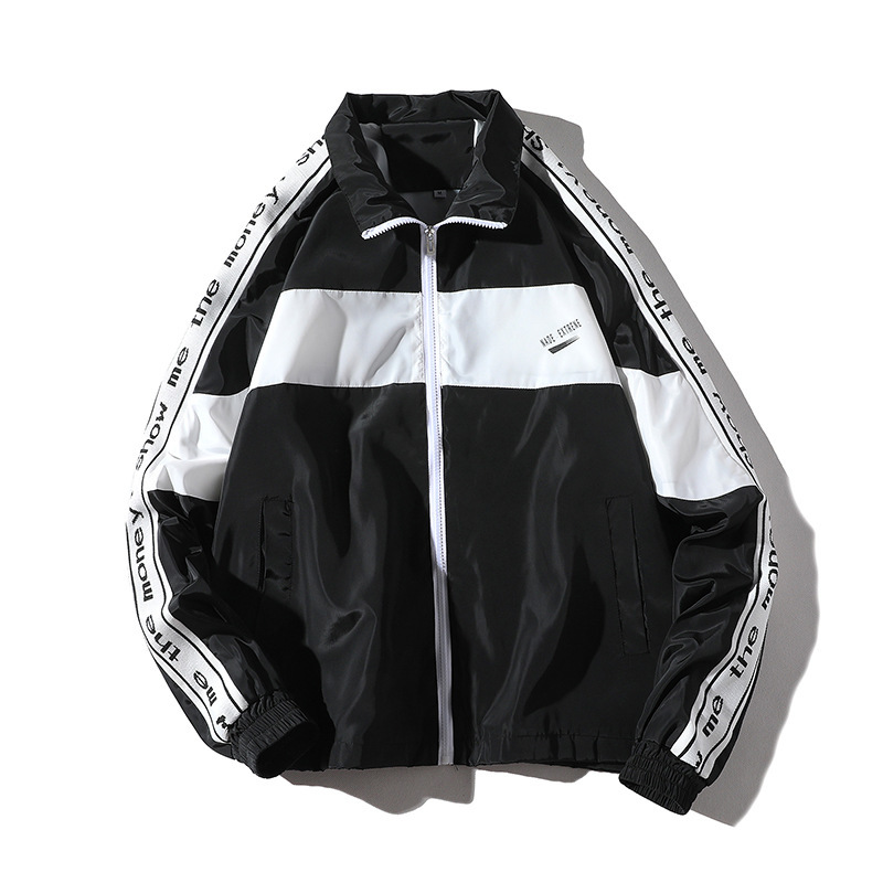 The new youth 100 tower lapel patchwork ma1 bomber commander jacket thrasher hoodie crewneck BASEBALL SWEATSHIRT designer mens tracksuits