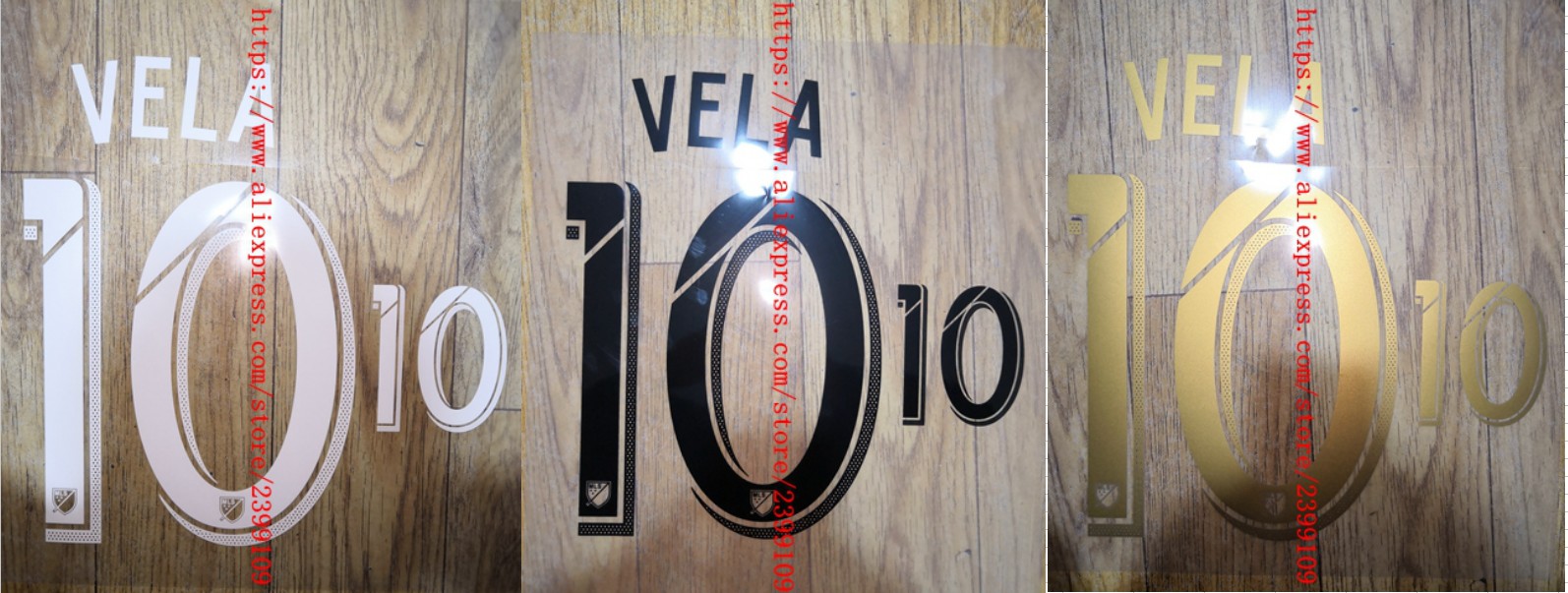 

2018-2019 VELA #10 nameset soccer patch soccer badge
