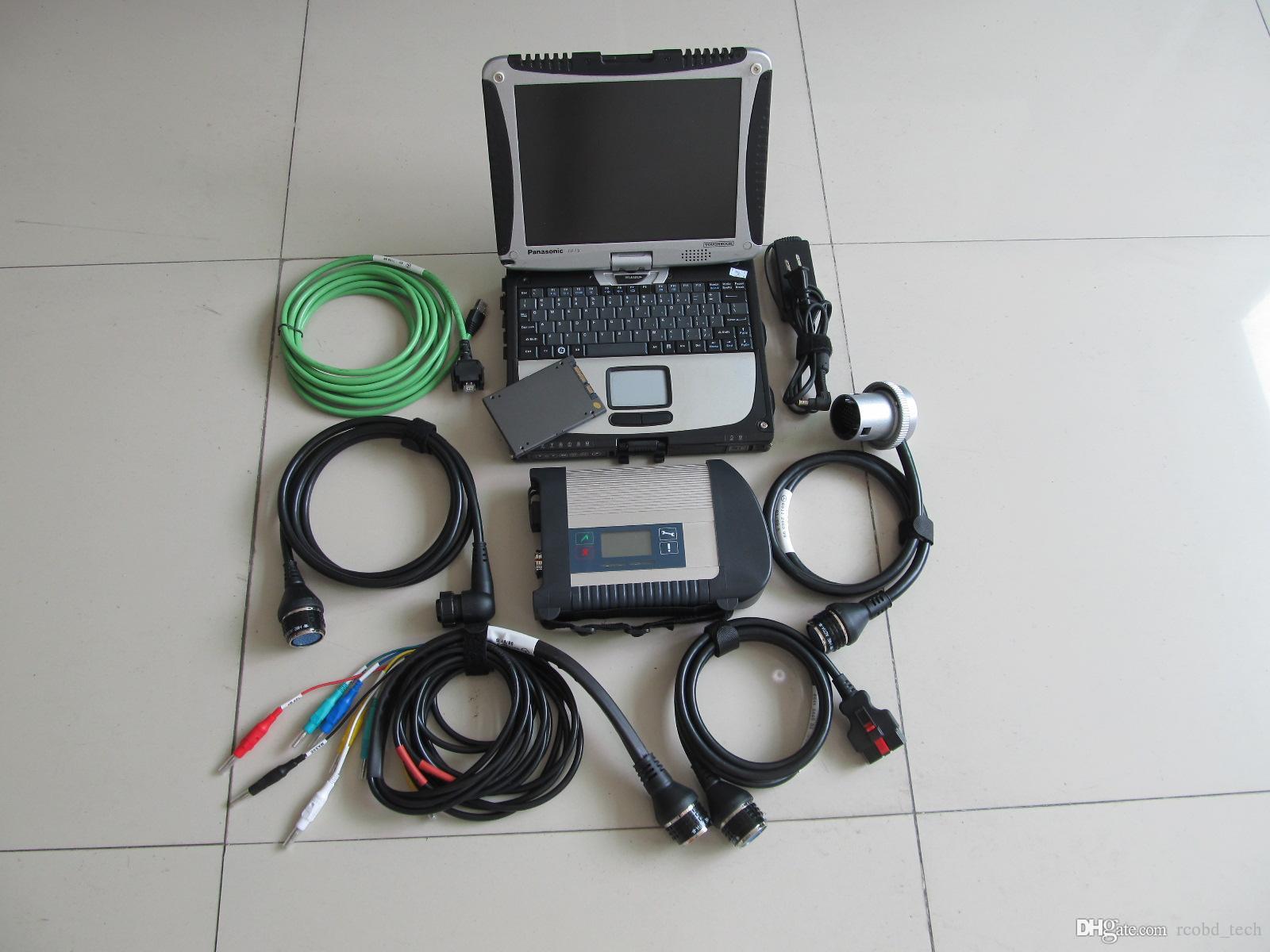 

mb star c4 sd compact connect diagnosis tool win11 SSD super Rotate TOUCH Screen Toughbook CF-19 laptop