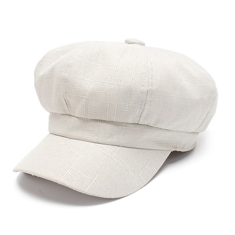 Acquistare Berretto Da Donna Vintage In Lino Da Donna Cappello Da Pittore  Francese Bianco Primavera Estate Berretto Da Donna 2018 Nuovo Cappello  Ottagonale Economico | Consegna Veloce E Qualità | It.Dhgate