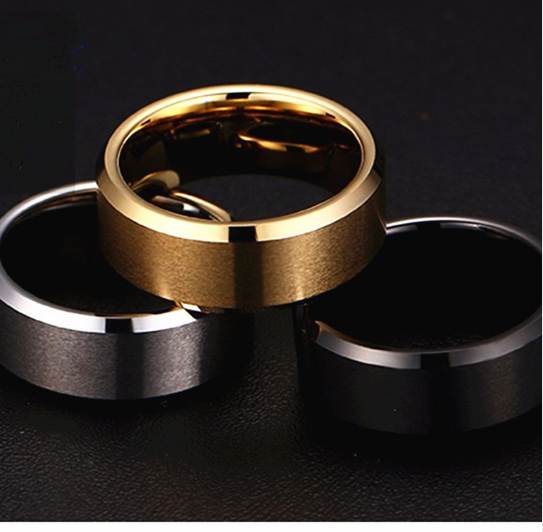 

charm Ring Men Titanium Black