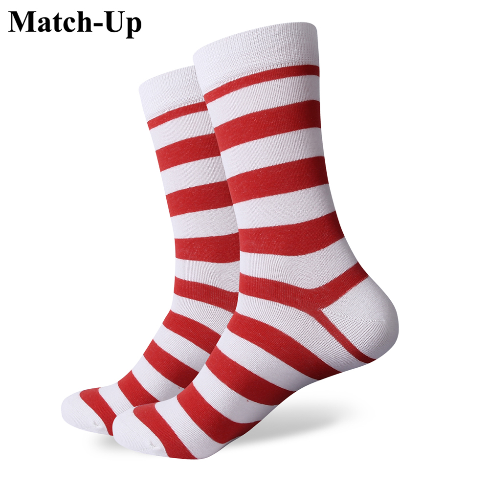 

mens combed cotton brand men socks colorful striped dress sock us size 7 512 306