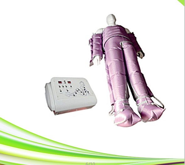

spa salon use electric lymph drainage bodysuit air pressure massager full female bodysuit women man for sale
