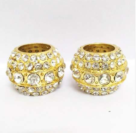 

2pcs/lot Icy Crystal Car Seat Headrest Collar Decor Diamond Bling Ring Car Interior Accessories for Girls Rhinestone