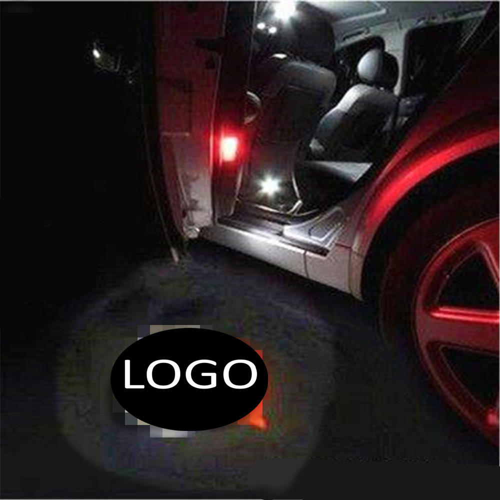 for Dodge for Scania 2PCS LED Car Door Welcome Light Laser Projector Logo Shadow Light Car-styling Car Interior Decoration Light-image-413496841