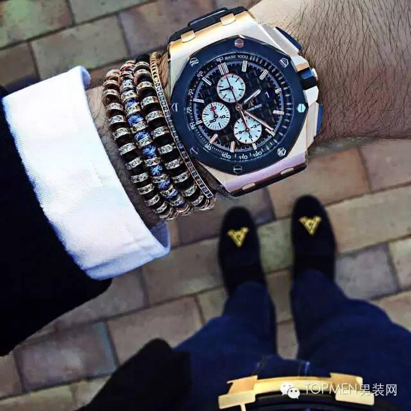 Hommes Bracelets Perles Tisser Haute Couture Videness Micro Inlay Zircon CZ 7mm Stoppers Beads Tressant Macrame Bileklik
