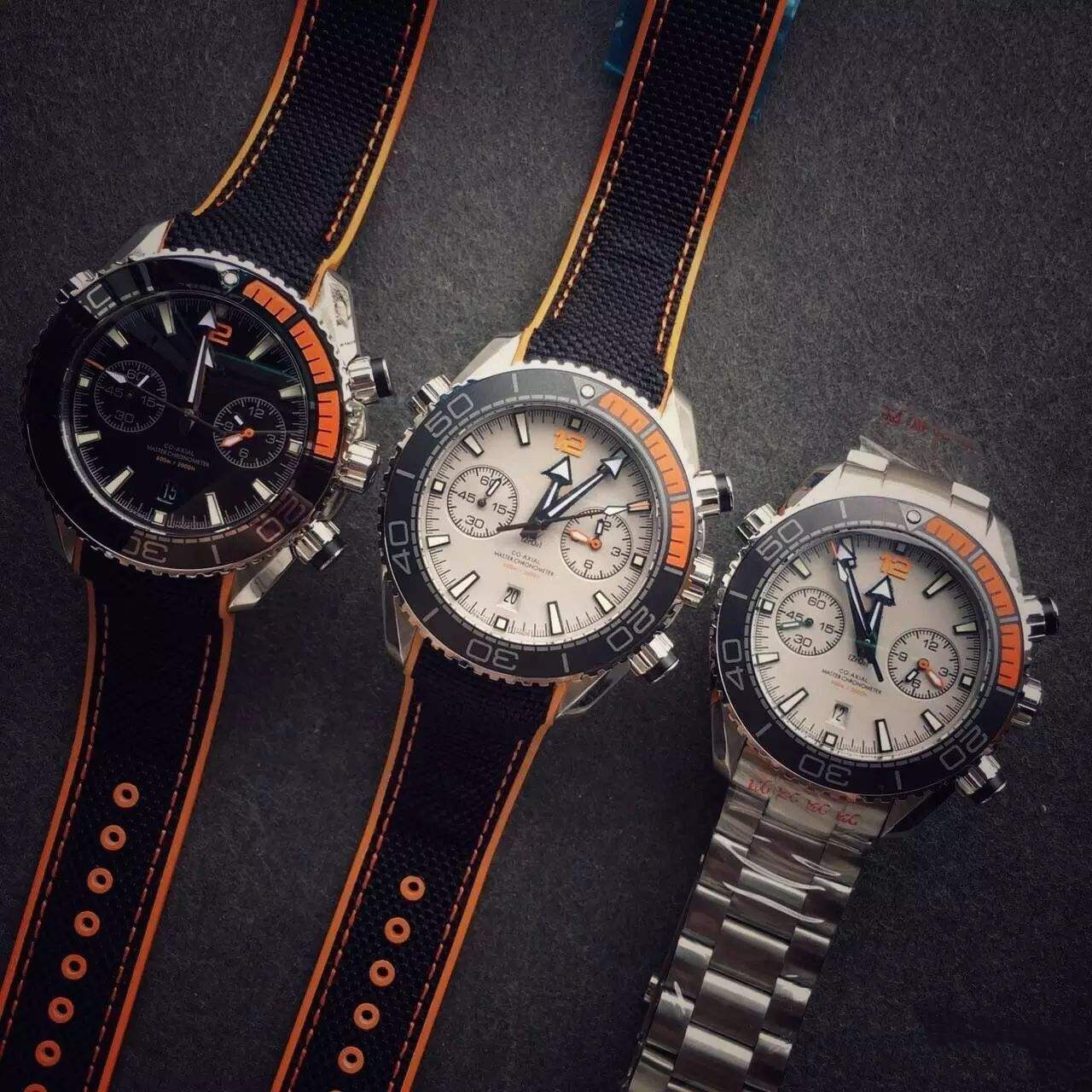 2018 NOUVEAU style chaud vente quartz chronomètre homme Montres de sport montre-bracelet en acier inoxydable chronographe 326