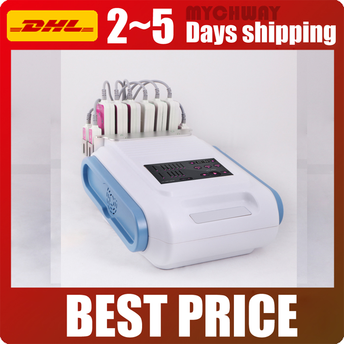 

635nm~650nm 160mw Laser LLLT Lypolysis Weight Loss Fat Burning Body Slimming Beauty Equipment 10 Pads