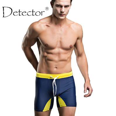 

Detector Swimwear Mens Swimwear sharkskin,water repellent,men's swimming swim trunks Sport shorts classic men swimwear