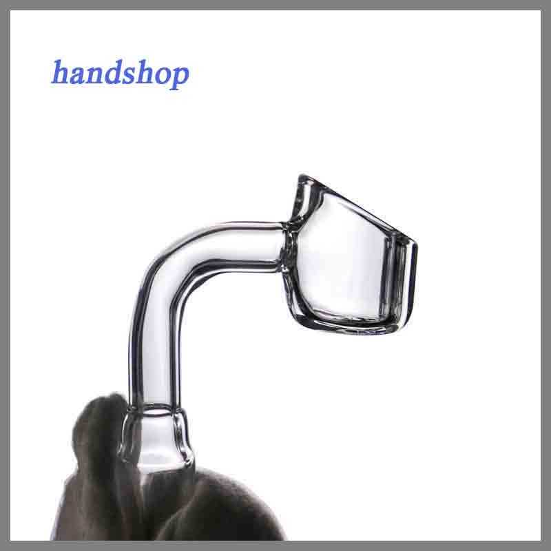 

Hookah 4mm thick quartz banger domeless nail for glass bong adapter 14mm male 100% real-quartz