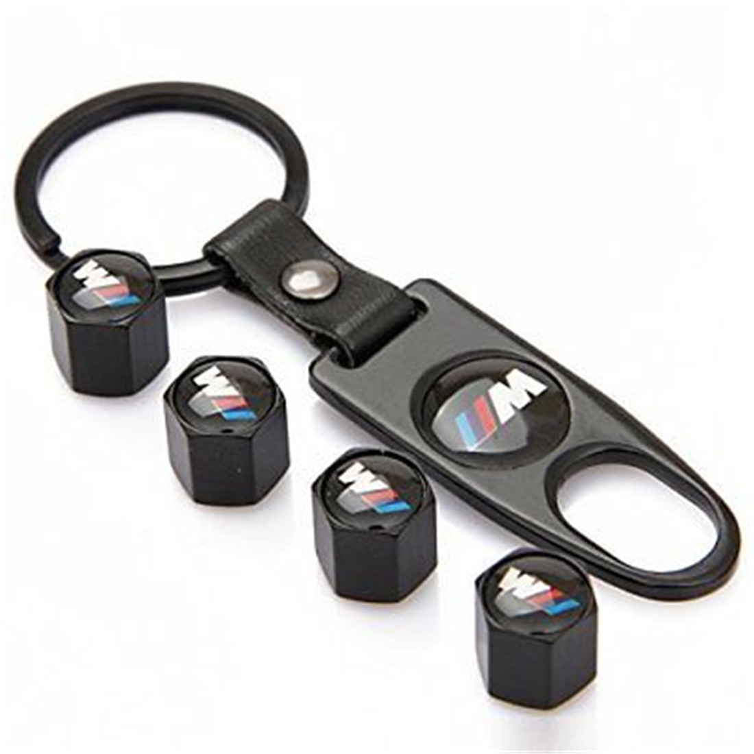 4x Tapas Tapones Casquillos de Válvula Neumático de Rueda Llanta para BMW