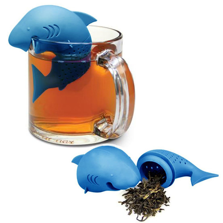 

Shark-shaped Tea Ball Strainer/ Infuser Loose Leaf Tea Maker