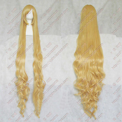 

59 inch Rapunzel Custom Styled Wig ,Mixed blonde wig Style wig 150cm, Picture color
