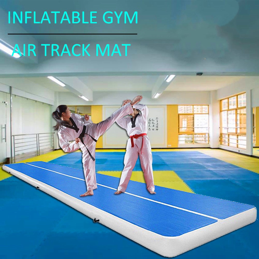

6m gymnastics mat inflatable tumbling air track, floor exercise training mats,yoga,taekwondo,water floating,camping accessorie
