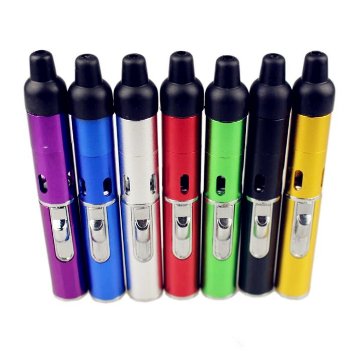 

Smoking Pipe Click N Vape Sneak A Vape Sneak A Toke Dry Herb Vaporizers Herbal Vaporizer E-Cigarette Water and Wind Proof Torch Lighter, Multi