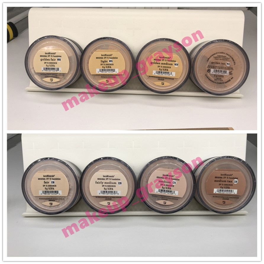 

Minerals Foundation original Foundation loose powder 8g fair-fairly medium-medium-medium tan-fairly light-medium beige-tan-golden fair-ligh