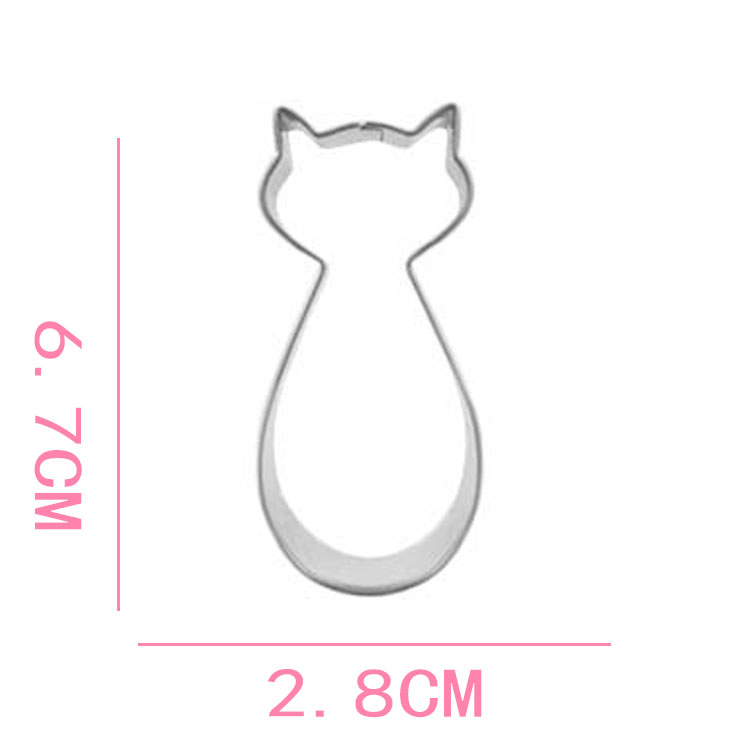 cat cookie mold