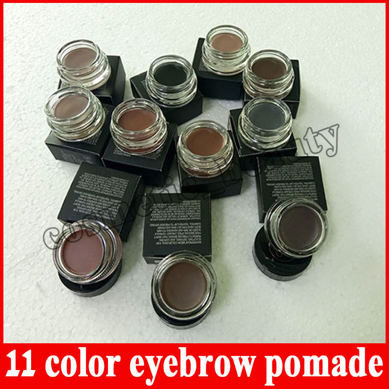 

the New Eyebrow Pomade Eyebrow Enhancers Makeup Eyebrow 11 Colors With Retail Package DHL Free shipping