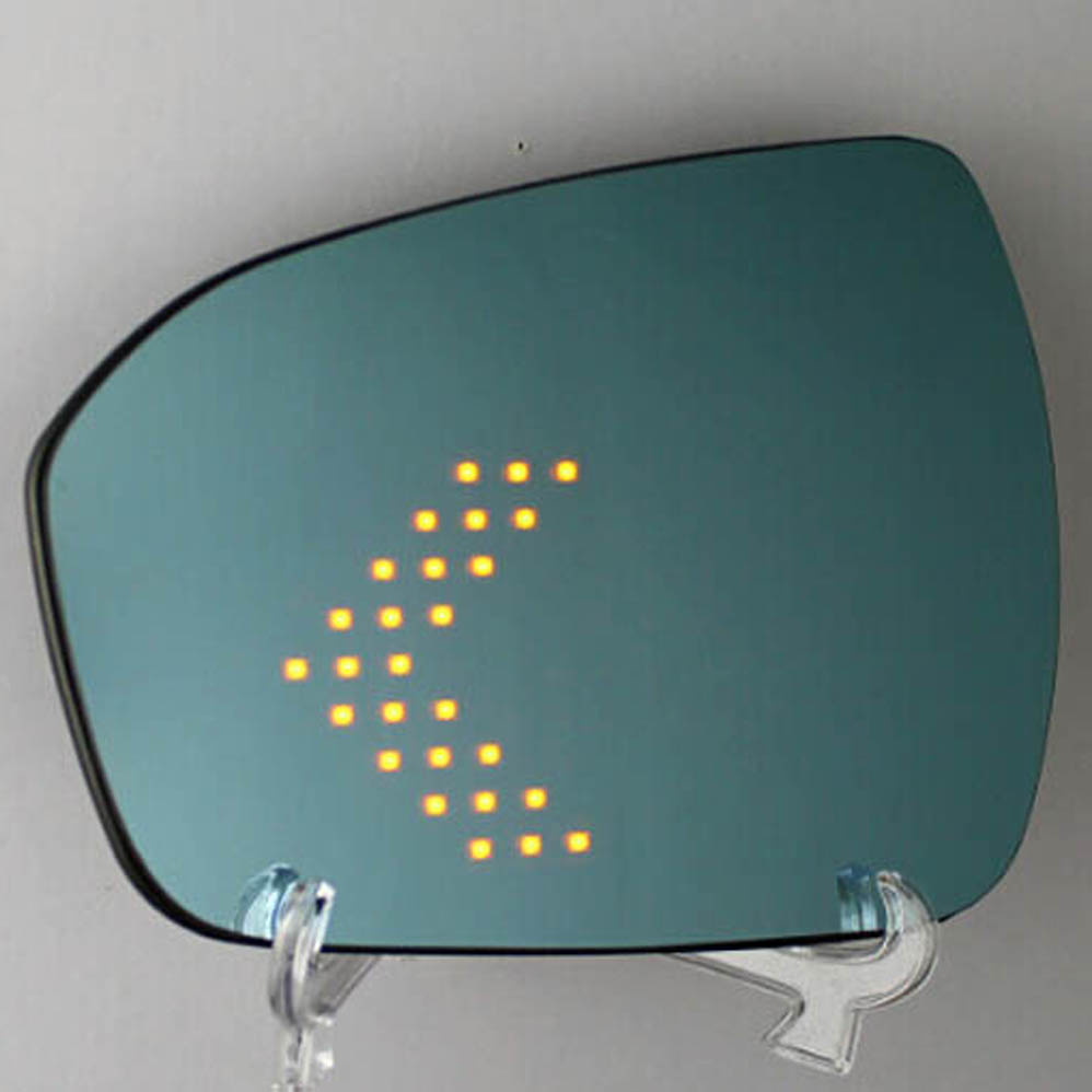 

Blue wild angle led turn signal arrow heating side Rear view mirror for Ford mondeo focus rearview mirror