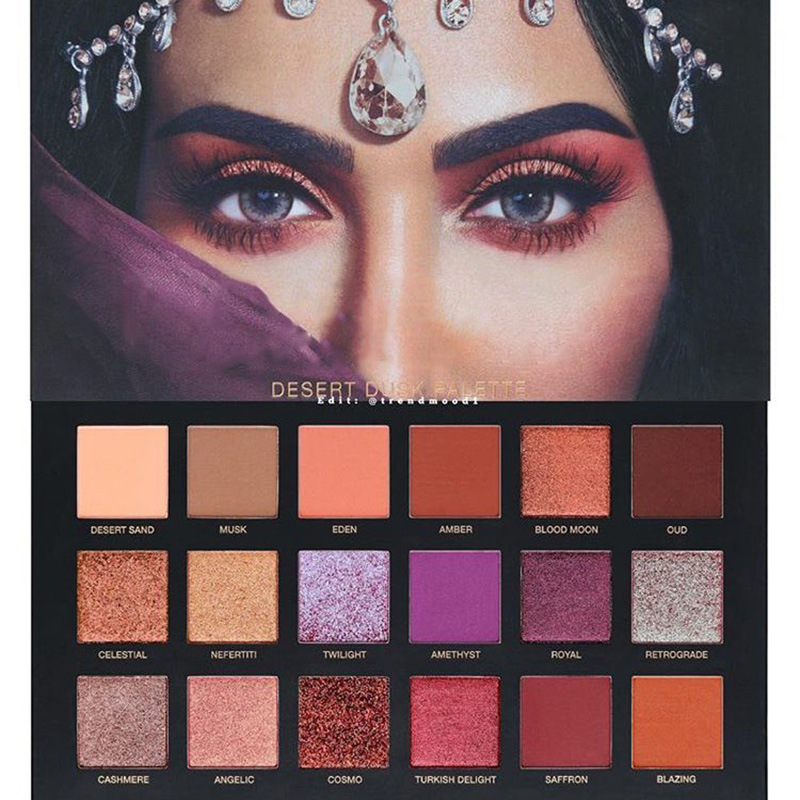 

promotion h1058 2000 170g full size satin natural metallic glitter new 18color eye shadow flash powder pearl matte princess diamond, Purple
