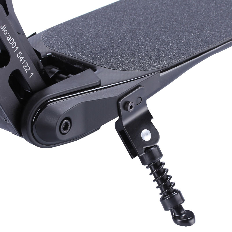 

New Carbon fiber scooter kickstand Electric skateboard tripod stand scooter parts, Black