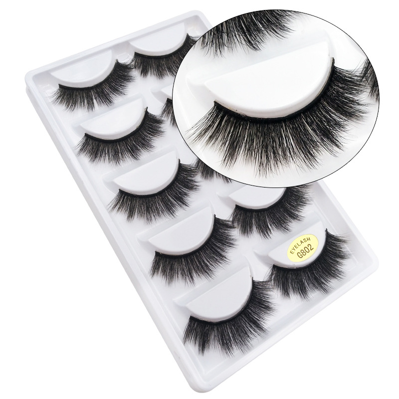 

3d mink eyelashes full strip lashes makeup false eyelash hand made false lashes natural long 3d mink eyelashes