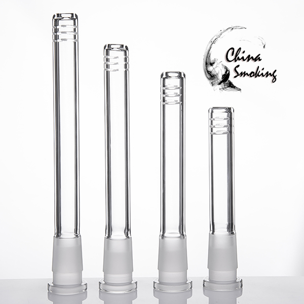 

8 Sizes Manufacturer G.O.G downstem 14-18 female Diffused Downstem with 6 cuts for glass pipes and bongs glass down stems downstems