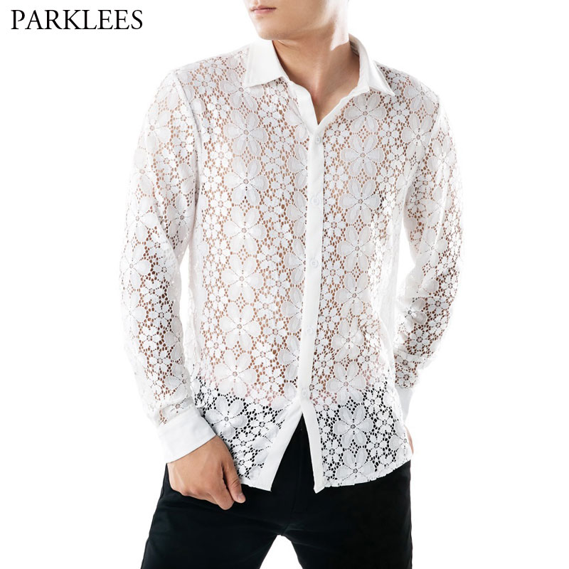 camisas de encaje