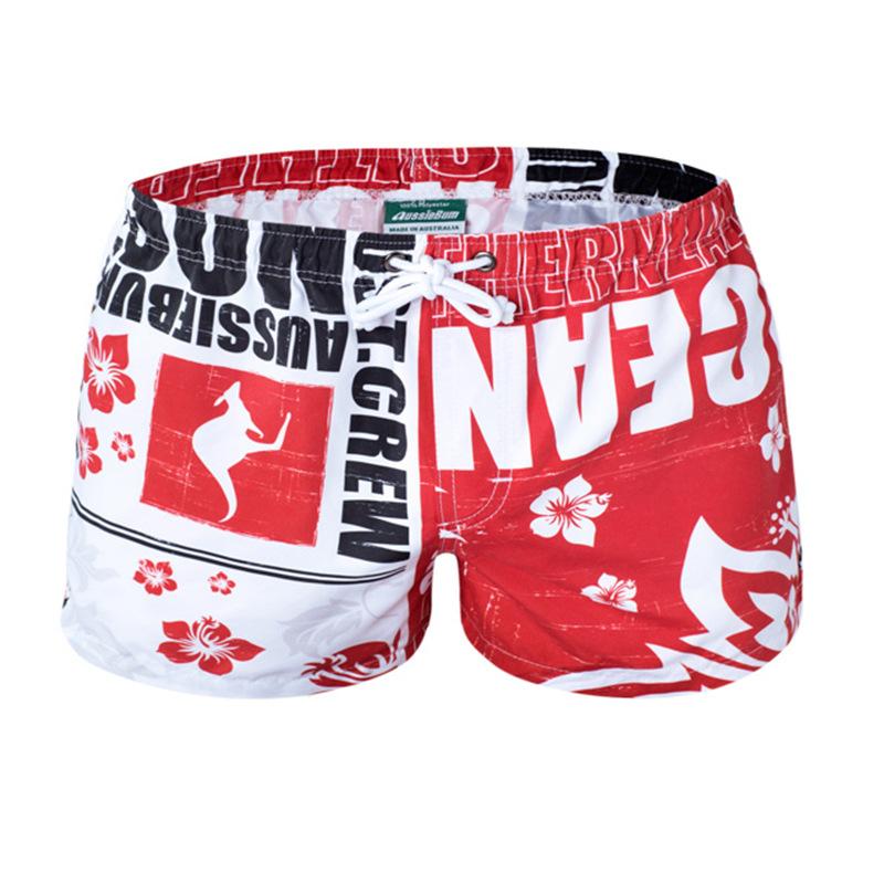 Swimwear Beach Shorts Men de maillot de bain solide Sport Rashgard Trunks de natation masculine Message de natation Mentiers Boîtres masculins Be