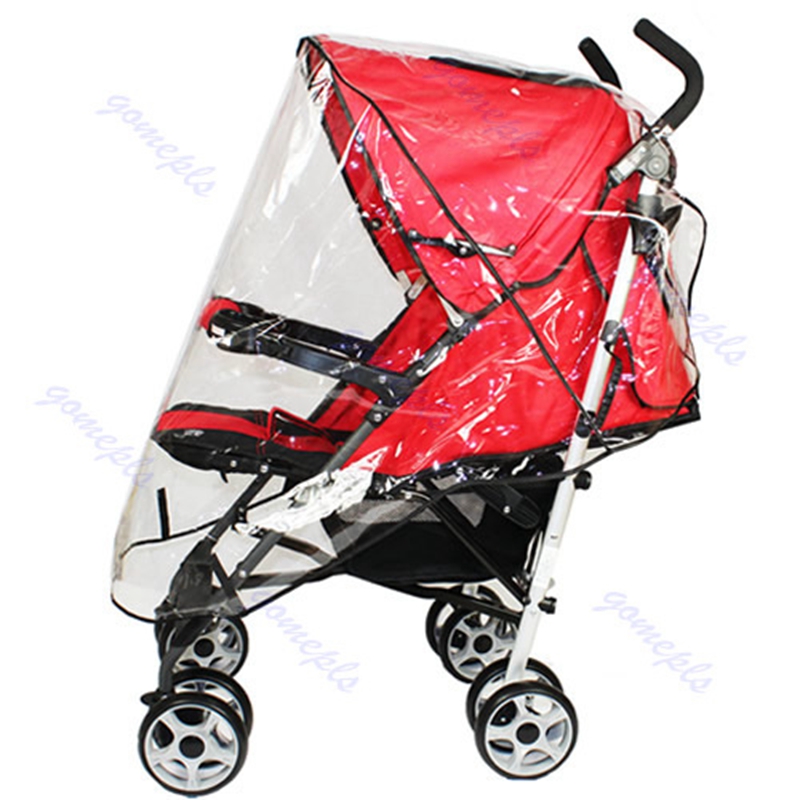 Couvercle de pluie imperméable universel Couverture de vent Fit Fit Poussettes Poussettes Buggy JJ2834
