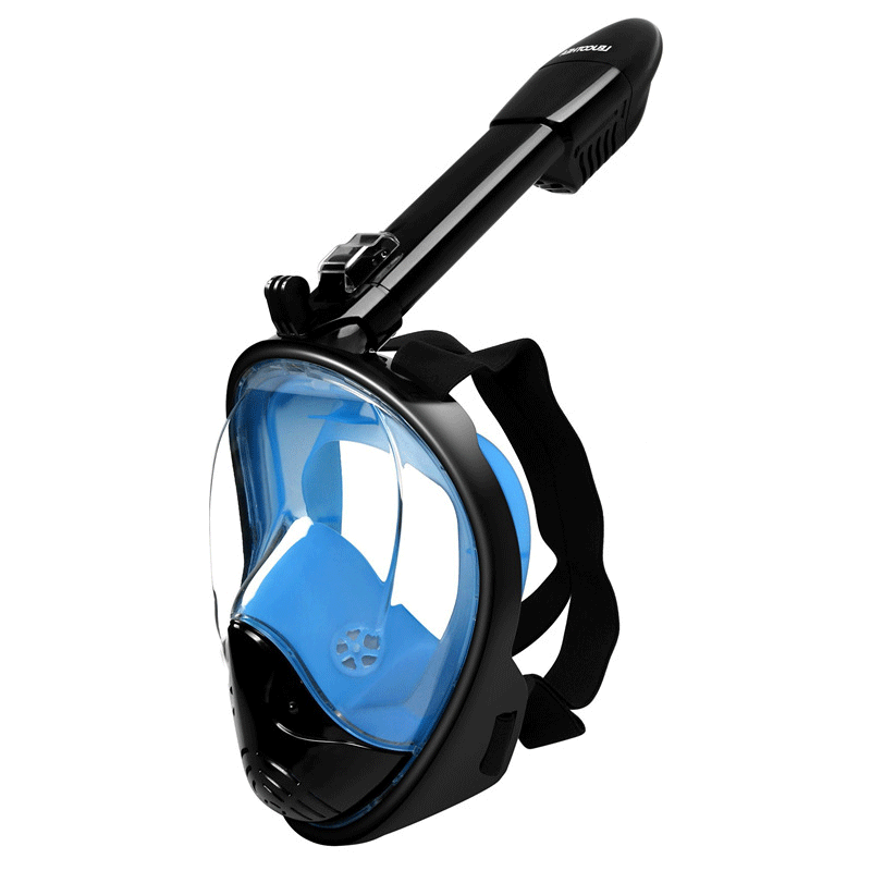 

new Underwater Snorkeling Set 180 Degree Wide Respiratory masks Safe and waterproof Scuba Anti Fog Full Face Diving Mask