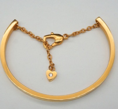 

Bangles Titanium Stainless Full Bangles Gold Cuff Bangle Bracelets Fashion Jewelry For Women And Men