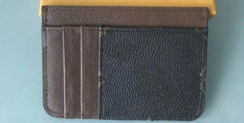 Qualité haut de gamme Chaude Vente Chaude Designer Nouvelle Arrivée Homme Porte-cartes 4 Couleur Femmes Carte de crédit Porte-monnaie Portefeuill