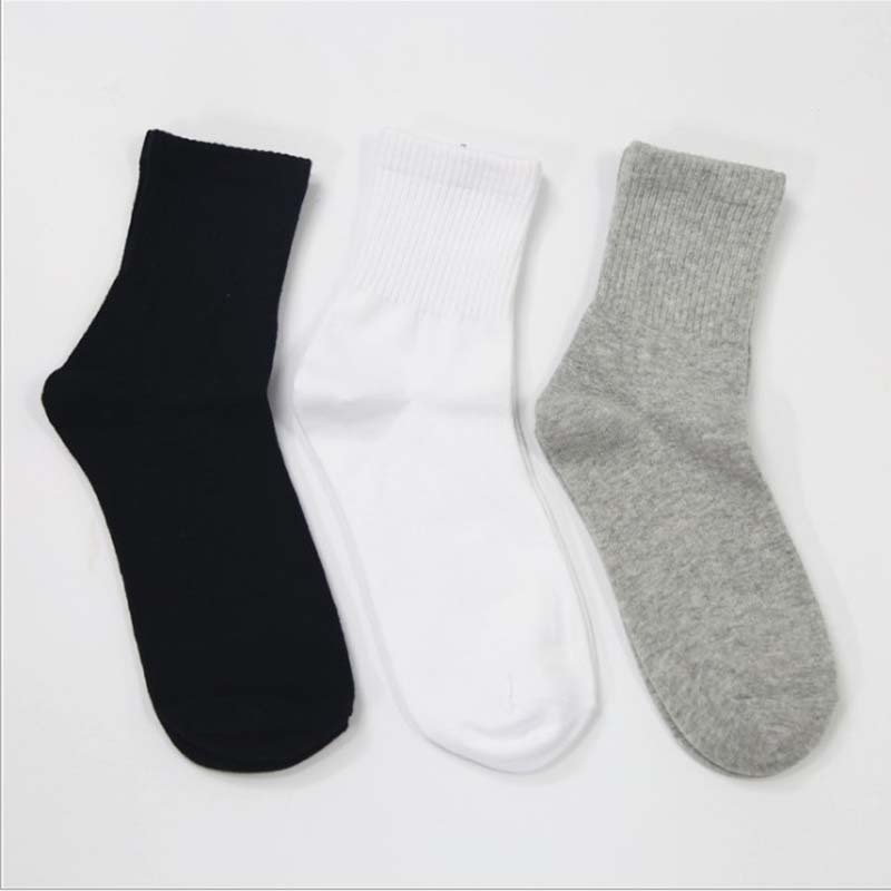 10Pairs Men&#039;s Socks Short Female Low Cut Ankle Socks For Women Ladies Gray White Black Socks Short Chaussette Femme-image-429124887