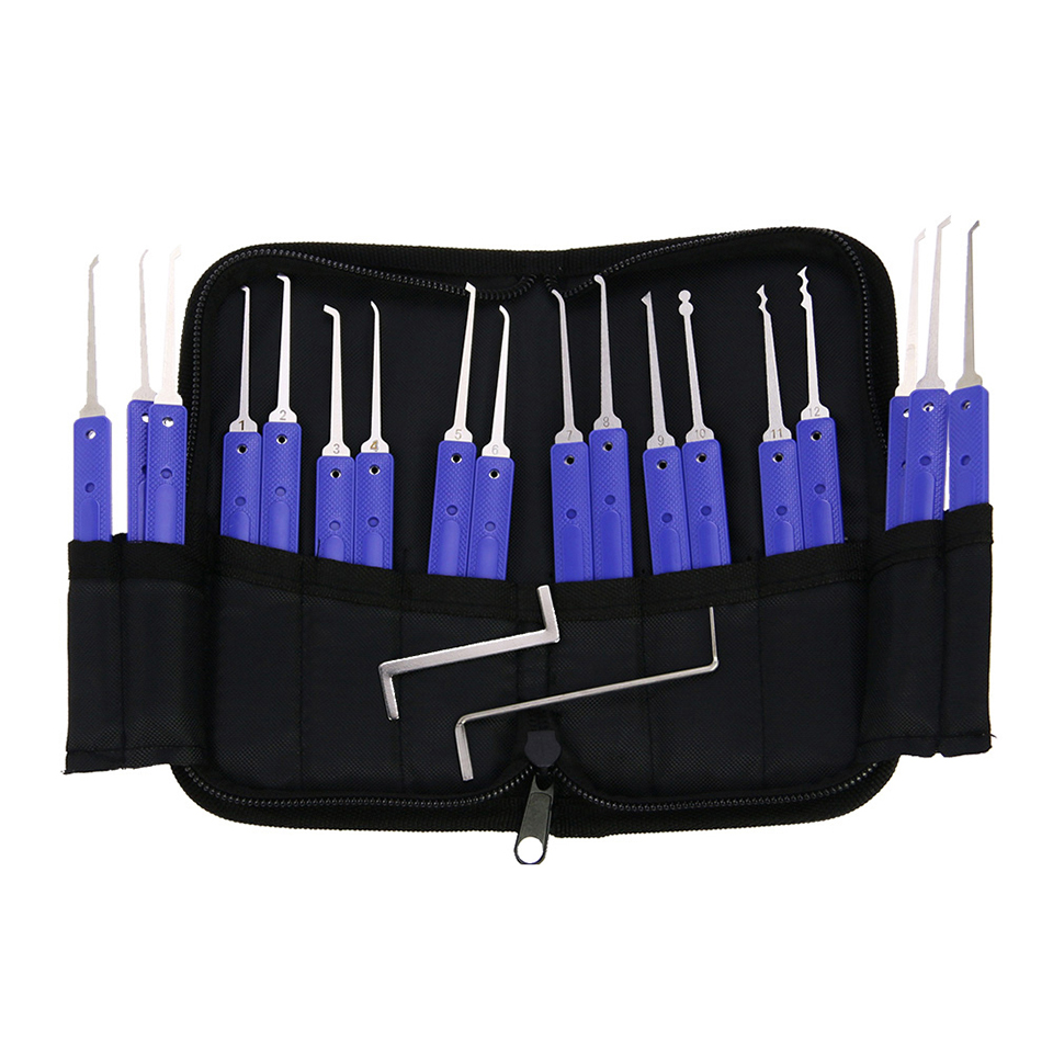 

KLOM 18-Piece Lock Pick Set - Professional Lock Picking Set for Professional Locksmiths - Original KLOM Locksmith Tools for SALE