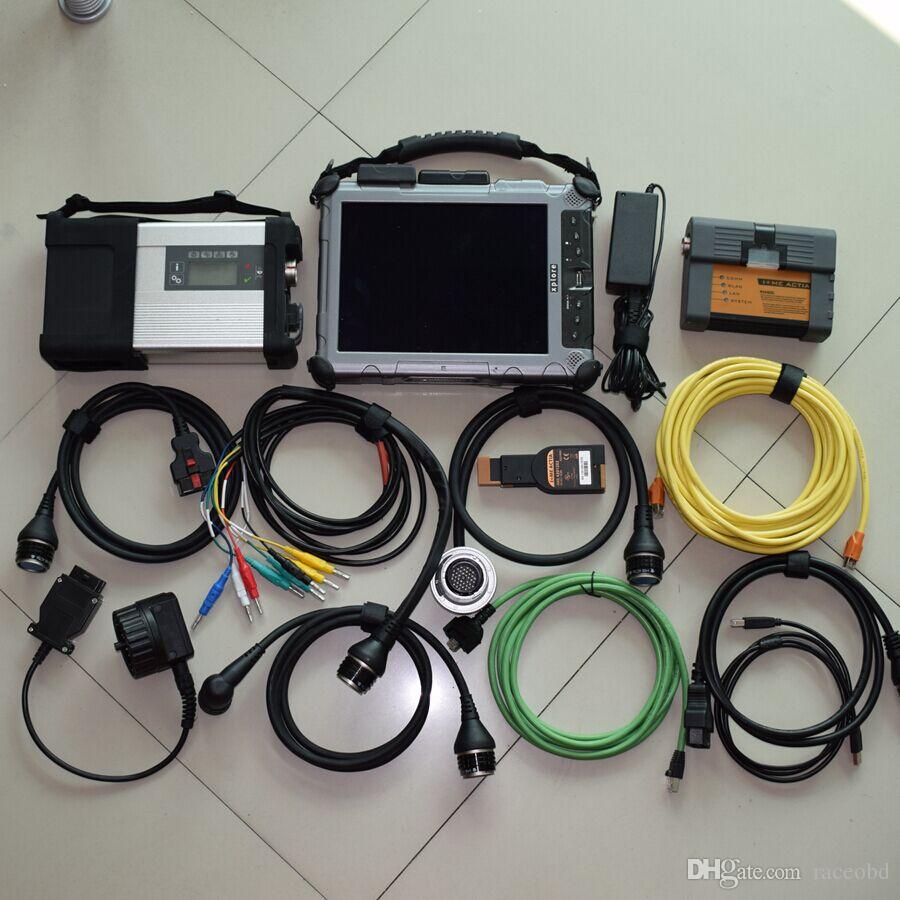 

diagnostic tool 2in1 MB STAR C5 FOR BMW ICOM A2 ssd with laptop ix104 i7 4g touch screen win10 system