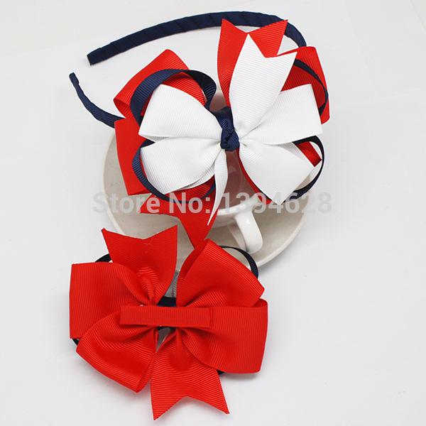 Ventas 1pc2pc Horquilla Polvo Brillante Niños Niña Bowknot Ventas 1pc2pc Horquilla Polvo Brillante Niños Niña Bowknot